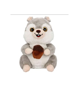 Sevimli Peluş Sincap 30 cm Oyuncak Uyku Arkadaşım (Çok Renkli)