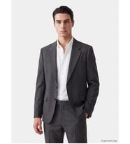 LCW BUSINESS Antrasit Slim Fit Erkek Blazer Ceket