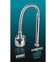 Mutfak Çeşme Başlığı Musluk Borusu Krom Kübar Borusu 7 Yıl