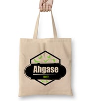 Kpop Ahgase Bez Çanta Uzun Saplı