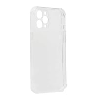iPhone 12 Pro Kılıf Zore Kamera Korumalı Nitro Anti Shock Silikon (Renksiz)