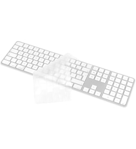 Klavye Kılıfı Apple Magic Keyboard-3 TR-UK A2520 Numeric ile Uyumlu Silikon Kılıf