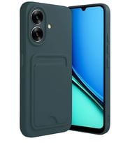 Realme Note 60 Kelvin Kartvizitli Silikon - Koyu Yeşil