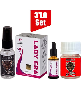 Bizon Sprey Lady Era Kadın Kadin Kadın Damla Bizon 100Mg 10Lu