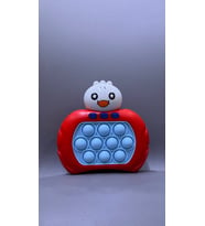 Işıklı Sesli Popit Pilli Eğitici Özel Karakterli Pop it Stres Giderici Quick Push Konsol