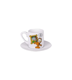 Ghostbastır Design Garfield Türk Kahvesi Fincanı 002