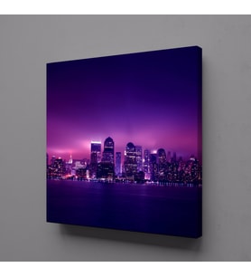 MORUN BÜYÜLÜ ŞEHRİ KANVAS TABLO 60x60cm (Karışık)