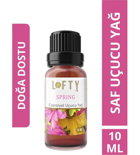 Lofty Spring Bahar Uçucu Yağ Buhurdanlık Esansı Konsantre Oda Kokusu Uçucu Esans Buhur Yağı 10 ml