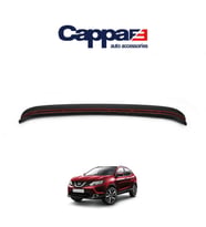 CAPPAFE Nissan Qashqai Arka Tampon Eşiği Koruma Parlak(ABS) 14-16