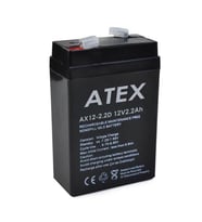 Ayt Atex 12 Volt 2.2 Amper Dik Kare Akü AX-12V 70 X 46 X 101 mm