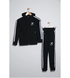 Unisex Dalgıç Kumaş Spor  Çocuk Eşofman Takımı ESF.2525 (Çok Renkli)