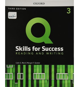 Q Skills For Success Reading and Writing 3 ( Third (3rd) Ed.) + DVD (Cd li versiyon - KOD YOKTUR)