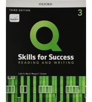 Q Skills For Success Reading and Writing 3 ( Third (3rd) Ed.) + DVD (Cd li versiyon - KOD YOKTUR)