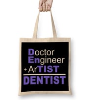 Doctor Engineer Artist Dentist 027 Bez Çanta Uzun Saplı