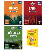 TYT IceBerg Türkçe Tarih ve Coğrafya Soru Bankası 3lü Set