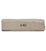 Beyaz Seramik Hamuru 6 kg Kil Seramik Çamuru