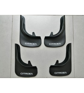 Citroen Paçalık Ön-Arka Takım Tozluk Çamurluk (Siyah - Beyaz)