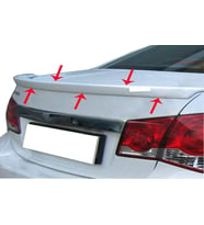 Chevrolet Cruze(2009-) Uyumlu Spoiler Bagaj Gt (Renksiz)