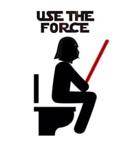 Use The Force Tablo Ahşap Poster Dekoratif