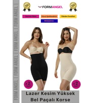 #Korse İz Göstermeyen Kaymaz Lazer Kesim Toparlayıcı Rahat Yüksek Bel Hayalet Slip Korse 4'lü Set