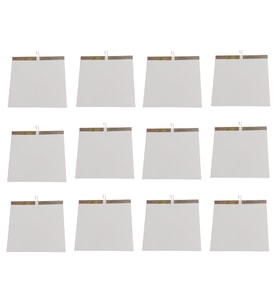 12 Adet DC 3V Led Lamba Panel Beyaz Işık Aydınlatma Okul Elektrik Deney Seti Ampulü