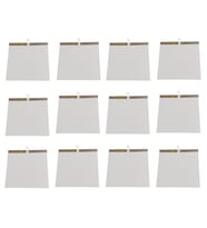 12 Adet DC 3V Led Lamba Panel Beyaz Işık Aydınlatma Okul Elektrik Deney Seti Ampulü