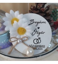 Söz-Nişan-Nikah-Kına-Bebek Hediyelik Hasır Magnet