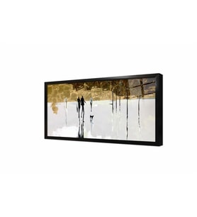 Tablosan Modern Manzara Çerçeveli Cam Tablo