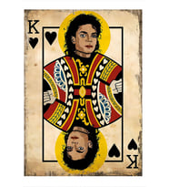 Kupa Erkeği Micheal Jacson Art Mdf Tablo 50cmX 70cm