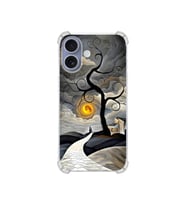 PrintiFy Apple iPhone 16plus ile Uyumlu Simya Serisi Sarmal Yolculuk Tasarımlı Uv Baskılı Köşe Korumalı Antişok Kılıf