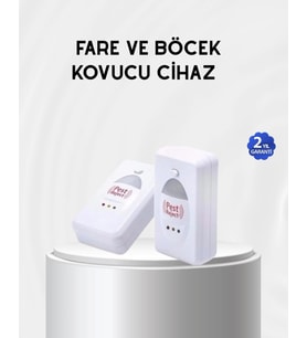Fare, Sivrisinek Ve Böcek Kovucu Ultrasonik Cihaz – Güvenli Ve Kimyasalsız Çözüm