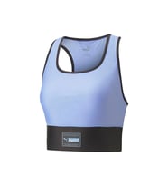 Puma 523077-28 Puma Fit Skimmer Top Kadın Mavi Sporcu Sütyeni