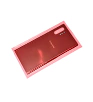 Samsung Galaxy NOTE 10 PLUS Arka Kapak (CAM) KIRMIZI