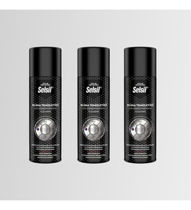 Selsil Arabalar İçin Klima Temizleyici Sprey Üçlü Set - Sigara Ve Kötü Koku Giderici 150 ML