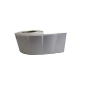 750'li Sarım Tekli Silver Mat Barkod Etiketi 50 x 75