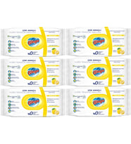 Bingo Clean Yüzey Temizlik Havlusu 96 Yaprak Limon Kokulu Plastik Kapaklı (6 Lı Set) 576 Yaprak