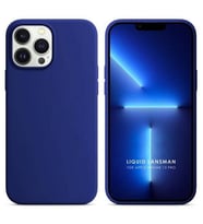 Apple iPhone 15 Pro Max 6.7'' Liquit Lansman Silikon Lacivert