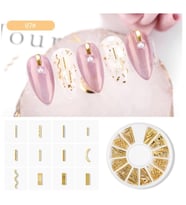 Metal Nail Art Tırnak süsü (F693-7)