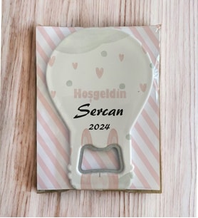 Yenidoğan Bebek Hediyesi Balon Açacak Magnet Baby Shower Hediyesi 30 adet 018