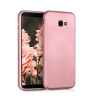 Samsung Galaxy J4 Plus Premium Silikon Kılıf Rose Gold
