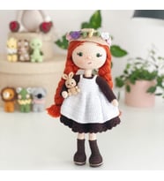 amigurumi anne shirley bebek