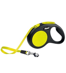 Flexi Neon Otomatik Şerit Tasma Large 5 Mt 50 kg