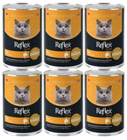 Reflex Plus Dana Etli Sos İçinde Et Parçacıklı Kedi Konservesi 400 Gr*6 ADET