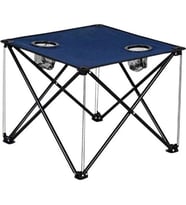 Trendyapimarket Katlanır Kamp Masası Lacivert 47cm