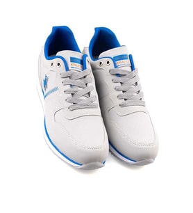 JAGULEP LEONA Dar Kalıp Erkek Sneaker Spor Ayakkabı BUZ GRİ_SAKS MAVİSİ (Gri-Buz)