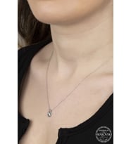 Union Swarovski Crystal Kadın Minimal Zirconia Gümüş Kolye