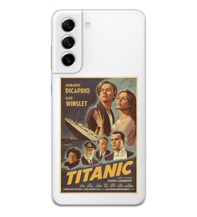 Samsung Galaxy S22 Uyumlu Titanic Tasarımlı Şeffaf Telefon Kılıfı