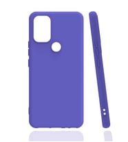 İnfinix Smart 5 Kılıf Zore Biye Silikon Kılıf (Lila)