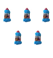 Temsan Wellsoft Yedek Havlu Mop / Islak Mop / Paspas Ucu Başlığı - 5 Adet