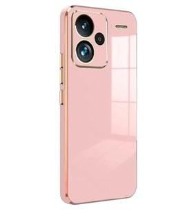 Newface Xiaomi Redmi Note 13 Pro Plus Kılıf Volet Silikon - Pembe
